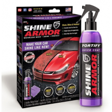 LICHIDARE STOC: Kit ceara lichida Shine Armor Ceramic Wax, 236 ml + Laveta din microfibra